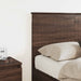 Tăblie cap cu headboard Stejar închis 135 cm Lemn compozit - WALTI WALTI