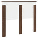 Tăblie cap cu headboard Stejar închis 135 cm Lemn compozit - WALTI WALTI