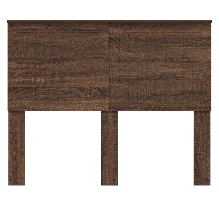 Tăblie cap cu headboard Stejar închis 135 cm Lemn compozit - WALTI WALTI