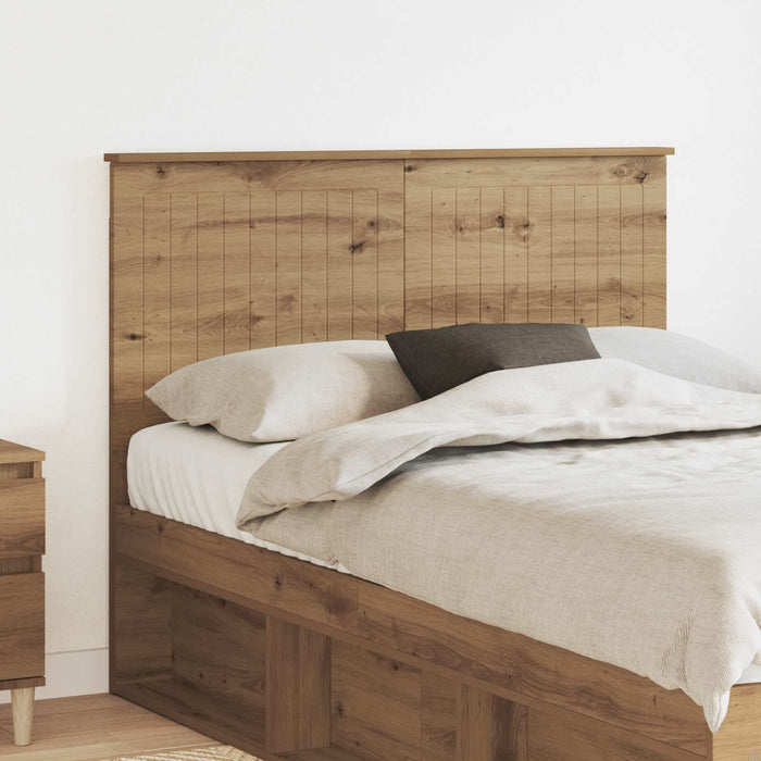 Tăblie cap cu headboard Stejar Artizanal 135 cm Lemn compozit - WALTI WALTI