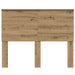 Tăblie cap cu headboard Stejar Artizanal 135 cm Lemn compozit - WALTI WALTI
