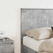 Tăblie cap cu headboard Gri din beton 120 cm Lemn compozit - WALTI WALTI