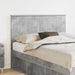 Tăblie cap cu headboard Gri din beton 120 cm Lemn compozit - WALTI WALTI