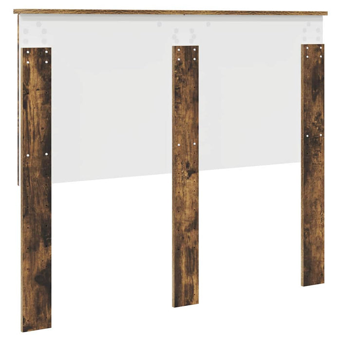 Tăblie cap cu headboard Stejar fumuriu 120 cm Lemn compozit - WALTI WALTI