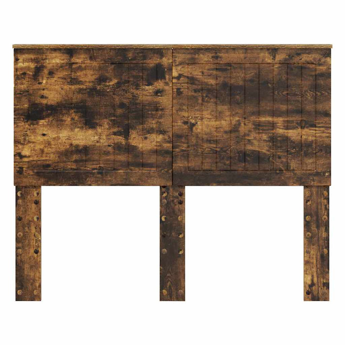 Tăblie cap cu headboard Stejar fumuriu 120 cm Lemn compozit - WALTI WALTI