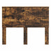 Tăblie cap cu headboard Stejar fumuriu 120 cm Lemn compozit - WALTI WALTI