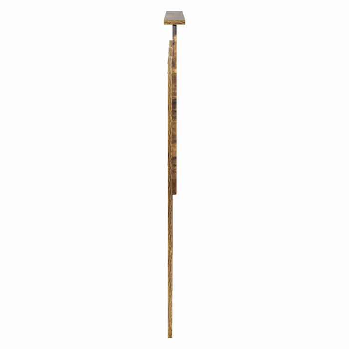 Tăblie cap cu headboard Stejar fumuriu 120 cm Lemn compozit - WALTI WALTI