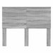 Tăblie cap cu headboard Gri Sonoma 120 cm Lemn compozit - WALTI WALTI