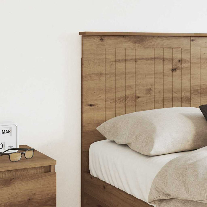 Tăblie cap cu headboard Stejar Artizanal 120 cm Lemn compozit - WALTI WALTI