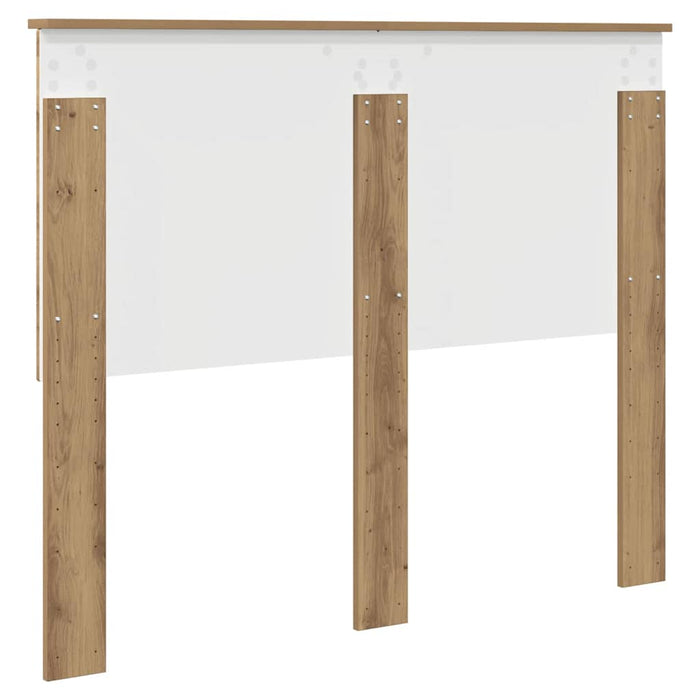 Tăblie cap cu headboard Stejar Artizanal 120 cm Lemn compozit - WALTI WALTI