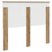 Tăblie cap cu headboard Stejar Artizanal 120 cm Lemn compozit - WALTI WALTI
