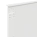 Tăblie cap cu headboard Alb 100 cm Lemn compozit - WALTI WALTI
