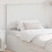 Tăblie cap cu headboard Alb 100 cm Lemn compozit - WALTI WALTI