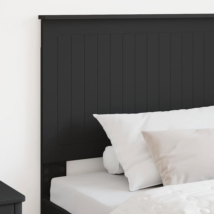 Tăblie cap cu headboard Stejar Negru 100 cm Lemn compozit - WALTI WALTI