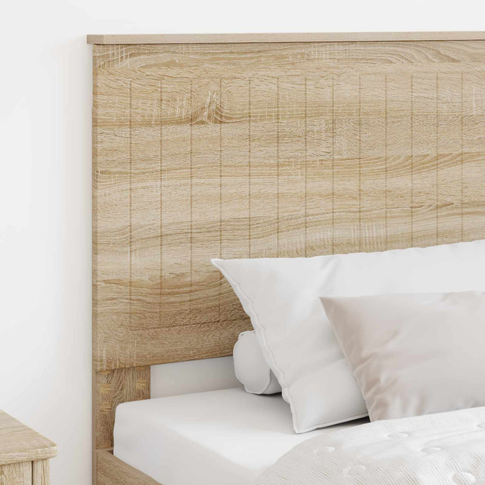 Tăblie cap cu headboard Stejar Sonoma 100 cm Lemn compozit - WALTI WALTI