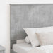 Tăblie cap cu headboard Gri din beton 100 cm Lemn compozit - WALTI WALTI