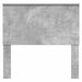 Tăblie cap cu headboard Gri din beton 100 cm Lemn compozit - WALTI WALTI