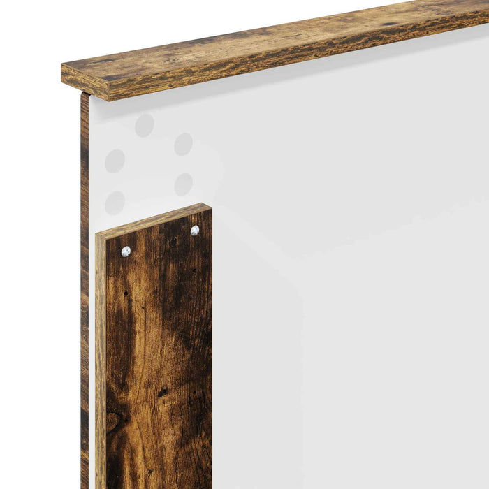 Tăblie cap cu headboard Stejar fumuriu 100 cm Lemn compozit - WALTI WALTI