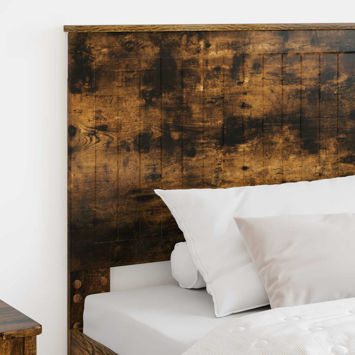 Tăblie cap cu headboard Stejar fumuriu 100 cm Lemn compozit - WALTI WALTI