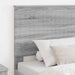 Tăblie cap cu headboard Gri Sonoma 100 cm Lemn compozit - WALTI WALTI