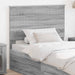 Tăblie cap cu headboard Gri Sonoma 100 cm Lemn compozit - WALTI WALTI