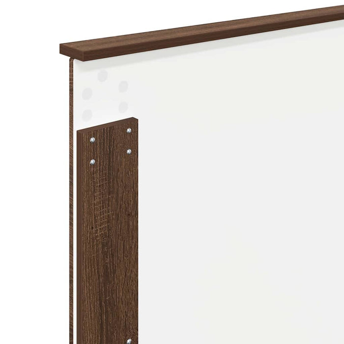 Tăblie cap cu headboard Stejar închis 100 cm Lemn compozit - WALTI WALTI