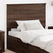 Tăblie cap cu headboard Stejar închis 100 cm Lemn compozit - WALTI WALTI
