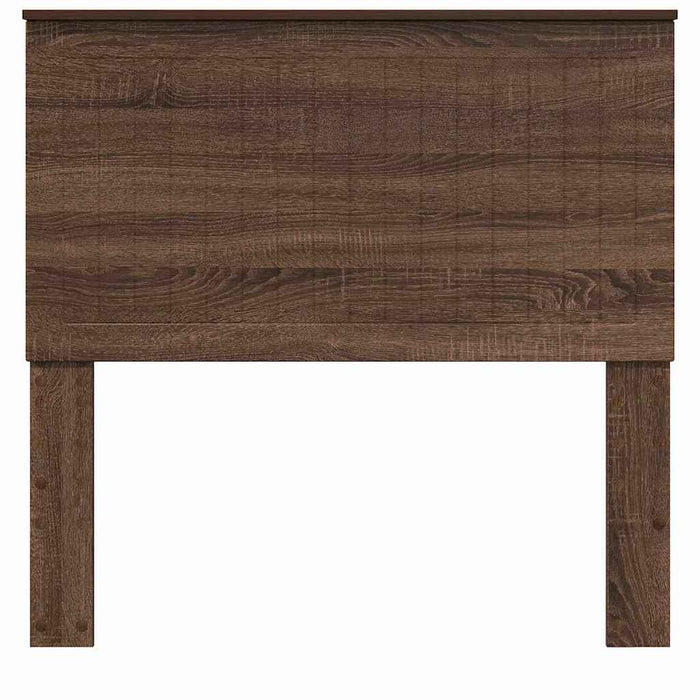 Tăblie cap cu headboard Stejar închis 100 cm Lemn compozit - WALTI WALTI
