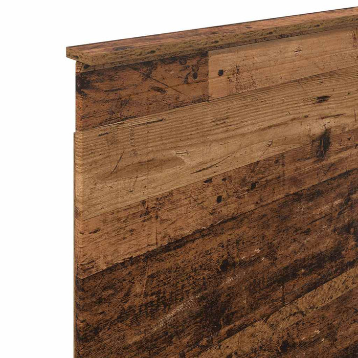 Tăblie cap cu headboard Lemn Vechi 100 cm Lemn compozit - WALTI WALTI
