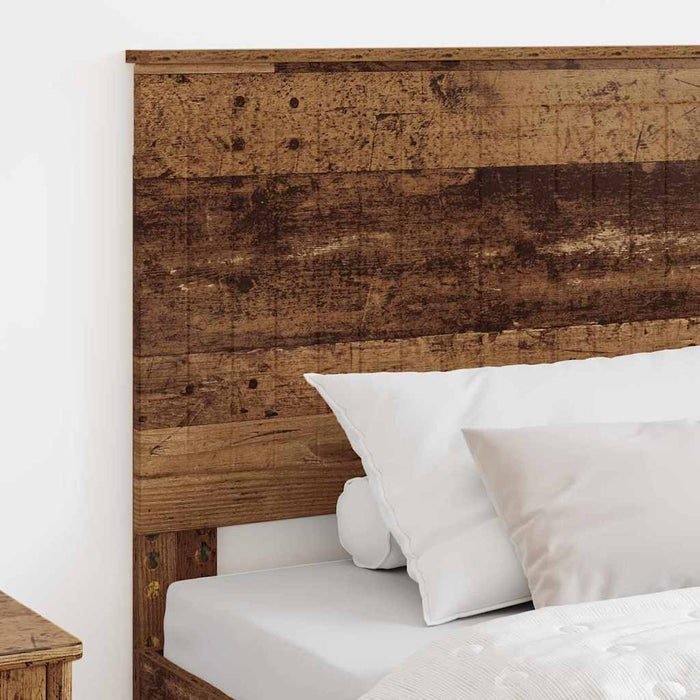 Tăblie cap cu headboard Lemn Vechi 100 cm Lemn compozit - WALTI WALTI