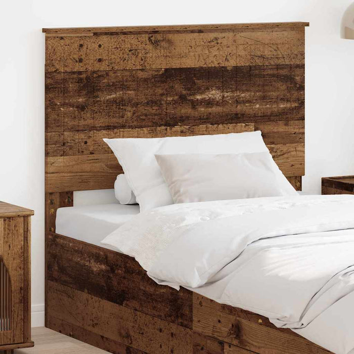Tăblie cap cu headboard Lemn Vechi 100 cm Lemn compozit - WALTI WALTI