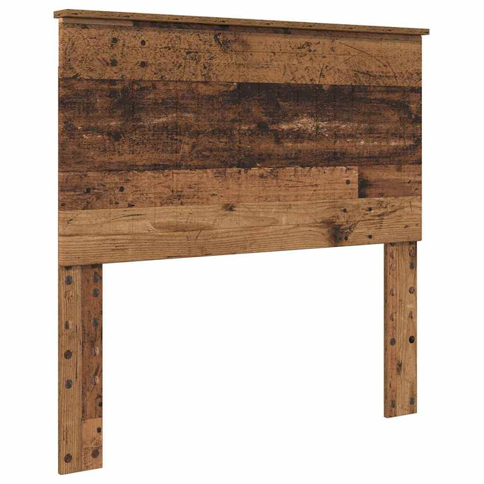 Tăblie cap cu headboard Lemn Vechi 100 cm Lemn compozit - WALTI WALTI