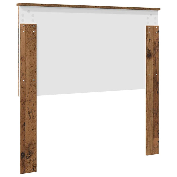 Tăblie cap cu headboard Lemn Vechi 100 cm Lemn compozit - WALTI WALTI
