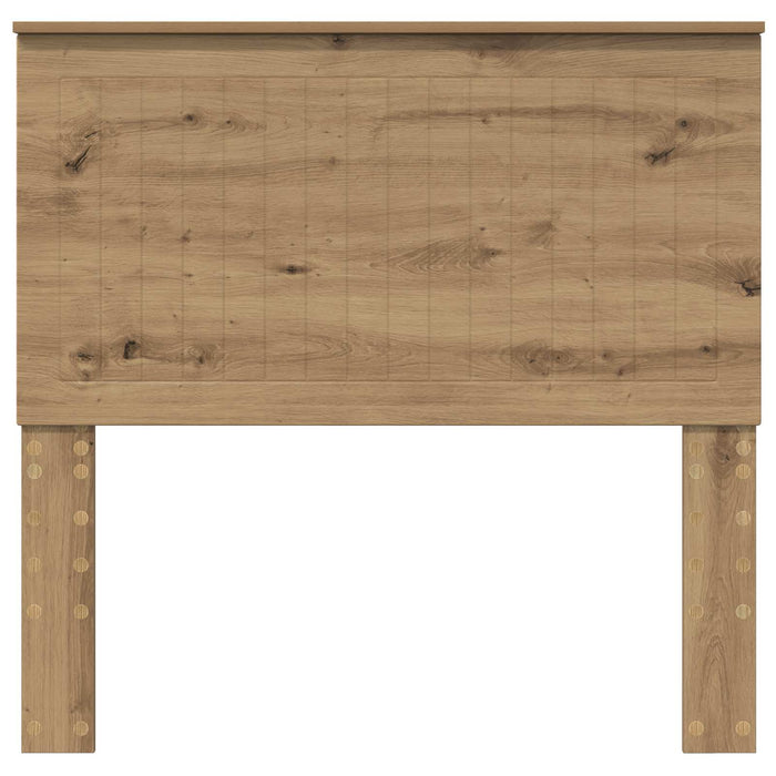 Tăblie cap cu headboard Stejar Artizanal 100 cm Lemn compozit - WALTI WALTI