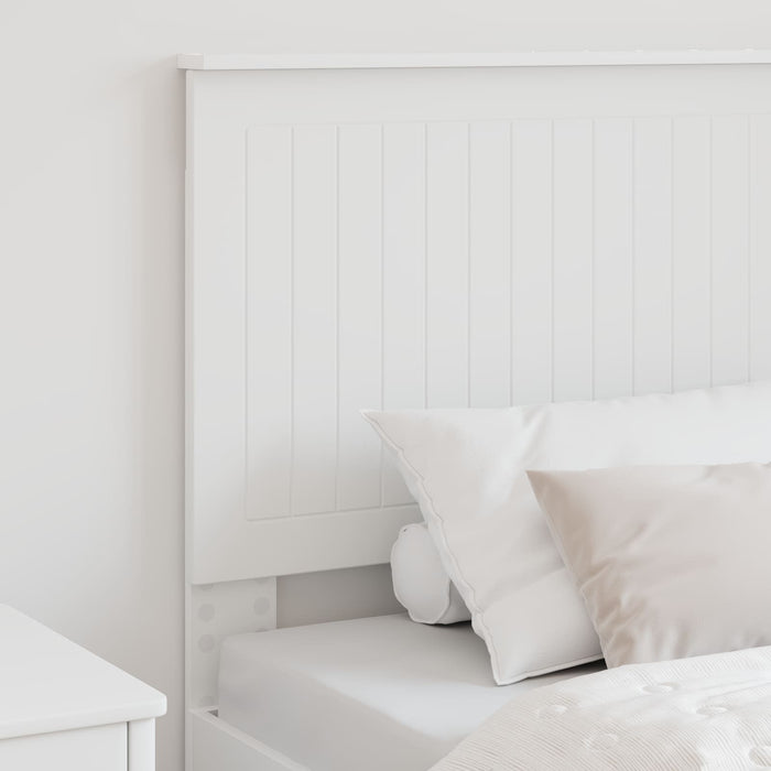 Tăblie cap cu headboard Alb 90 cm Lemn compozit - WALTI WALTI