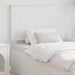 Tăblie cap cu headboard Alb 90 cm Lemn compozit - WALTI WALTI