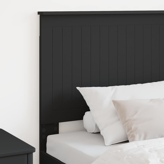 Tăblie cap cu headboard Stejar Negru 90 cm Lemn compozit - WALTI WALTI