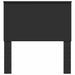 Tăblie cap cu headboard Stejar Negru 90 cm Lemn compozit - WALTI WALTI