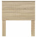 Tăblie cap cu headboard Stejar Sonoma 90 cm Lemn compozit - WALTI WALTI