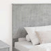 Tăblie cap cu headboard Gri din beton 90 cm Lemn compozit - WALTI WALTI