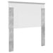 Tăblie cap cu headboard Gri din beton 90 cm Lemn compozit - WALTI WALTI