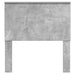 Tăblie cap cu headboard Gri din beton 90 cm Lemn compozit - WALTI WALTI