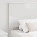 Tăblie cap cu headboard Alb Lucios 90 cm Lemn compozit - WALTI WALTI