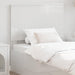 Tăblie cap cu headboard Alb Lucios 90 cm Lemn compozit - WALTI WALTI