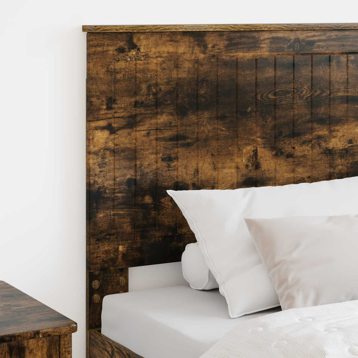 Tăblie cap cu headboard Stejar fumuriu 90 cm Lemn compozit - WALTI WALTI