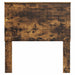 Tăblie cap cu headboard Stejar fumuriu 90 cm Lemn compozit - WALTI WALTI