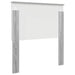 Tăblie cap cu headboard Gri Sonoma 90 cm Lemn compozit - WALTI WALTI