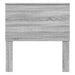 Tăblie cap cu headboard Gri Sonoma 90 cm Lemn compozit - WALTI WALTI