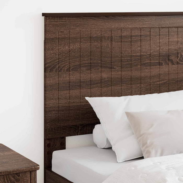 Tăblie cap cu headboard Stejar închis 90 cm Lemn compozit - WALTI WALTI