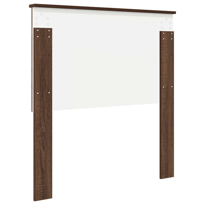 Tăblie cap cu headboard Stejar închis 90 cm Lemn compozit - WALTI WALTI